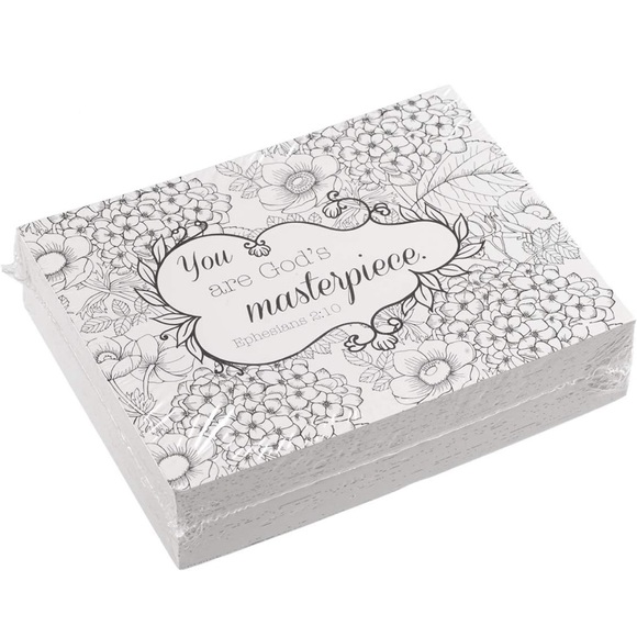 NWT in box Colorful Blessings: Cards to Color and Share - Picture 5 of 7